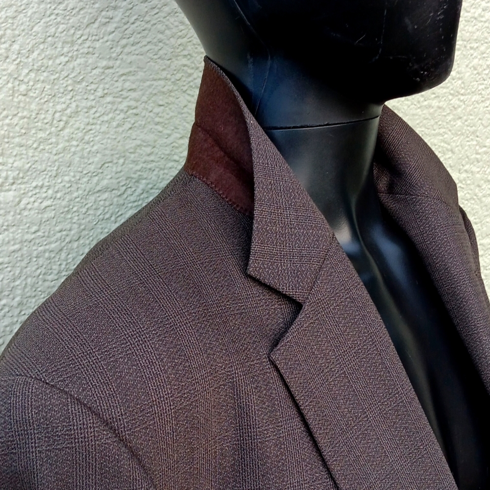 KRIZIA MEN'S VINTAGE PURE WOOL (2) BUTTON LUXURY CLASSIC (USA)